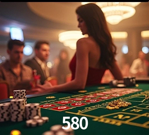 Vantagens exclusivas 580 para jogadores brasileiros